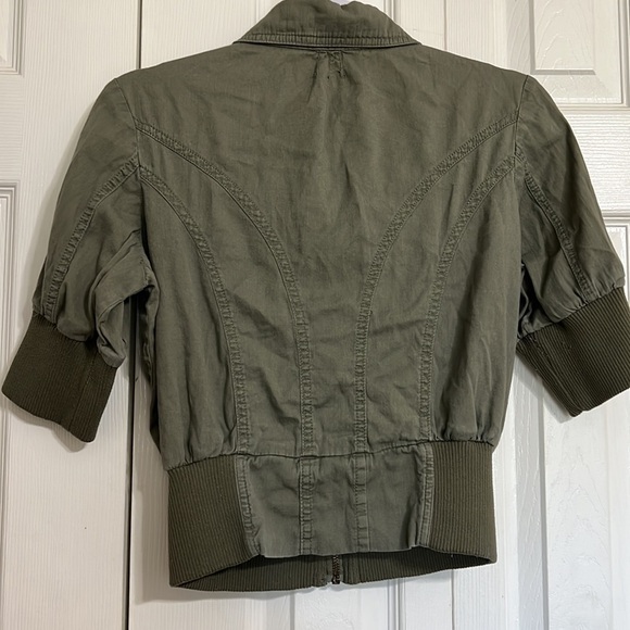 Maurice’s Ladies Women’s Army Green Zip Up Jacket Size M - Picture 5 of 5